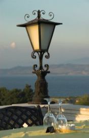Blick von der Dachterasse - Hotel Cavalieri, Korfu Stadt, Korfu, Griechenland